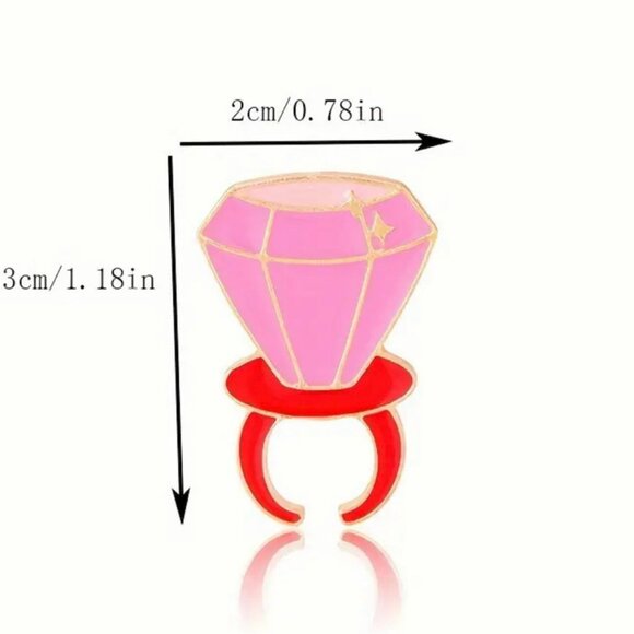 (3 for $20 all individual pins) Cute Ring Pop Pin - Picture 3 of 3